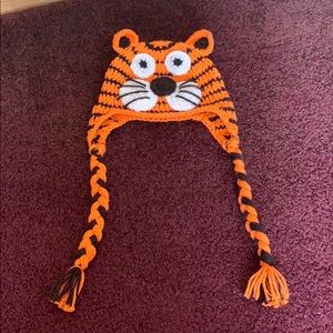 🐯Hand Knitted Baby Tiger Hat🐯